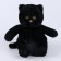 Soft toy "cat", 25 cm, black color