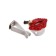 Decoration in a car deflector, lipstick lips