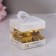 Candle in the sleeve "Star", set of 12 pcs, golden spit