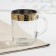 A set of engraved mugs of Baroque, 200 ml, 6 pcs