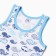 A set for a boy (T -shirt, panties), blue color, height 116 cm