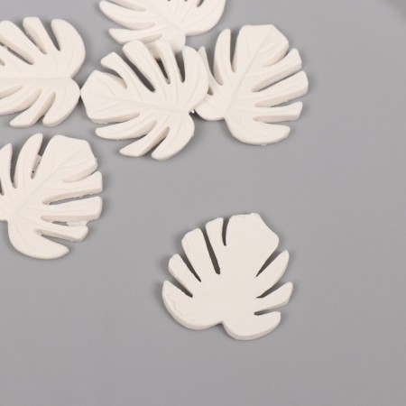 Decor for creativity Polystone "Liszt Monsters" White set 6 pcs 2.8x3 cm-1