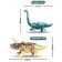 Designer "Dinomir", 23 details, tricratops and bronnosaurus, sound