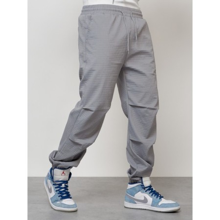 Sports suit men's, size 50, gray color-6