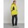 Ski costume female winter, size 44, yellow color