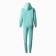 Women's costume with the basis (sweatshirt, trousers), green color, size 54