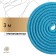 Ripper for rhythmic gymnastics weighted Grace Dance, 3 m, blue color
