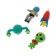 A set of figured eraser 4 pieces "Cosmos", mix