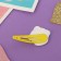 Shirley hair set (2 elastic bands 5 cm, 4 invisible 5.5 cm) bee, yellow
