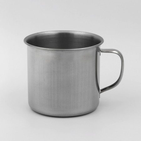 Stainless steel mug, 300 ml, d = 8 cm, chrome color