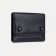 Women's wallet on magnets, black color