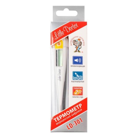 Electronic thermometer Little Doctor LD-301, waterproof, memory, sound signal-3
