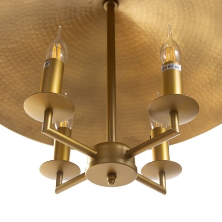 Ceiling light "Shindler" Bronze 4x40W, E27, 76x76x49 cm-6