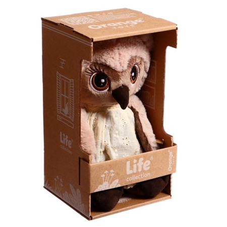 Soft toy "Owl Sonya: Tenderness", 20 cm-4