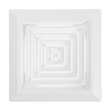 Player end zein luxury L160/125DF, 160x160 mm, with a round flange d = 125 mm, with a lattice