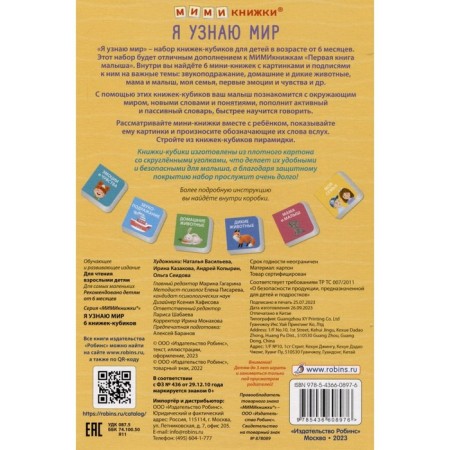 Books - cubes "I recognize the world"-1