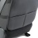 Frame caps for the front seats Car Performance, 2 pcs, eco-leather, black and gray
