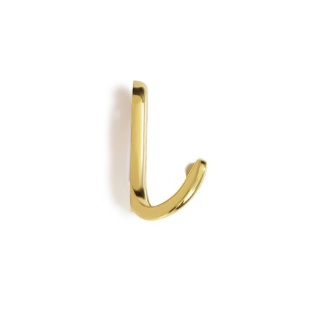 Furniture tundra hook TKD024 Light, two -rod, gold-4