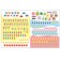 Account, form, value. 320 stickers. From 6 years