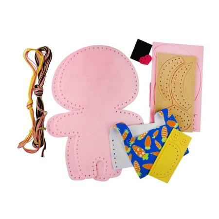 Set for creativity: Plush toy with your own hands "Bunny"-2