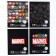 A set of notebooks is 20 pieces, 18 sheets, in a cage, covered paper cover, Marvel