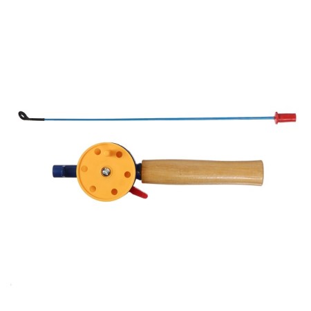 Winter fishing rod, handle wood, HFB-4M-5