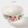 Porcelain shade “Rose”, 600 ml, d = 15.5 cm, white color