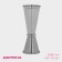 Dzhigger Dolyana "Metallic", 35/60 ml, stainless steel
