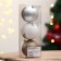 Christmas balls New Year's “Miracles!” Time, for the New Year, plastic, d = 8, 3 pcs., Color white gold