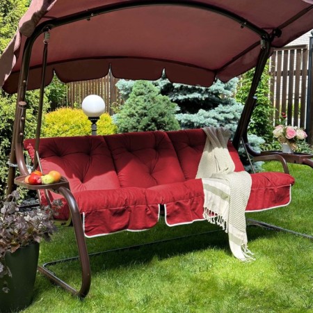 Billy swing pillow, size 50x60x180 cm, red color