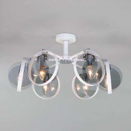 Ceiling lamp in the style of loft Gallo, 60W, E14, 85x85x18.5 cm-3