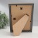 Photo frame Plastic "Mira" 15x21 cm, 641811 gold (plastic screen)