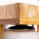 Woods 1x60W E27 lamp, brown 25x25x20 cm