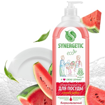 Synergetic watermelon washing a watermelon, with an antibacterial effect, 1 liter-1