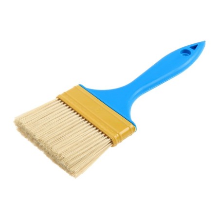 Brush flat promo, artificial bristles, plastic handle, 3 ", 75 mm-2