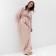 Women's costume (jacket and trousers) KAFTAN "velvet", 40-42, pink
