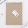Notepad in the soft cover A5, 40 sheets "stuffy"