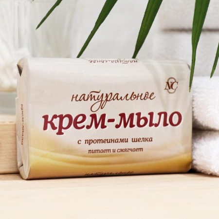 Natural cream soap "Neva Cosmetics", "Proteins Solol", 90 g