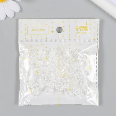 Set of decor for creativity Plastic "Stone ice" set of 20 g 1x0.8x0.8 cm-3