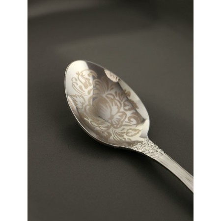 Teaspoon "Troika", h = 14 cm, thickness 1.5 mm, art painting-2