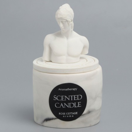 Candle in concrete aromatic "changryl", soy wax-2