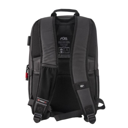 Backpack, lightning department, with USB, black color-3