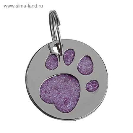 Tarry for engraving "Brilliant paw", 2.2 cm, packing 6 pcs, mix of flowers-9