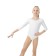 A swimsuit for gymnastics and dancing Grace Dance, p. 30, white color