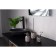 Joyce toilet brush, color gray metallic