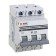 Automatic circuit breaker EKF Proxima, 3P, modular, 25 A