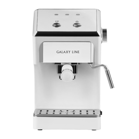 Coffee machine Galaxy Line Gl 0756, Rozhkaya, 1500 W, 1.5 L, CAPUCHURT, White-2
