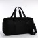 Road bag with lightning, external pocket, suitcase holder, long belt, black color