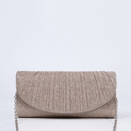 Magneta bag bag, long chain, golden color