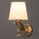 Bra "Laura" E14 15W gold 14x25 cm
